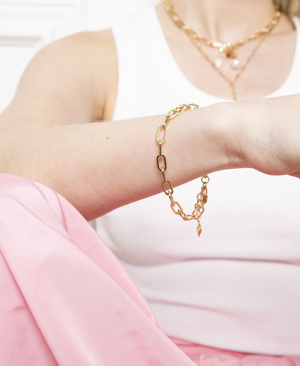 Oval Link Chain Bracelet