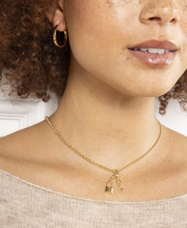 Gold Key Charm