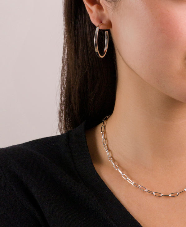 Large Classic Hoop Earrings