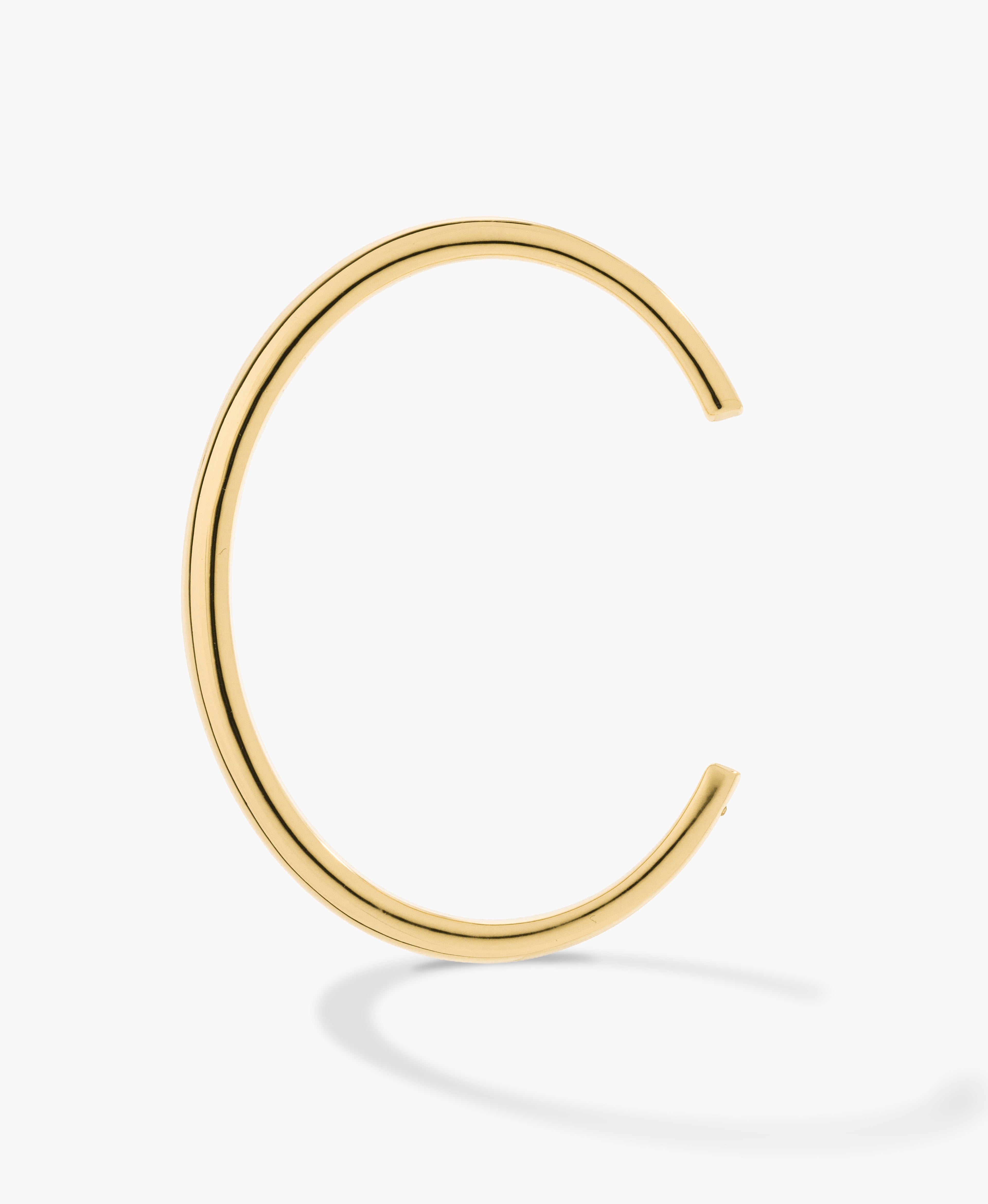 Gold Open Cuff Bracelet