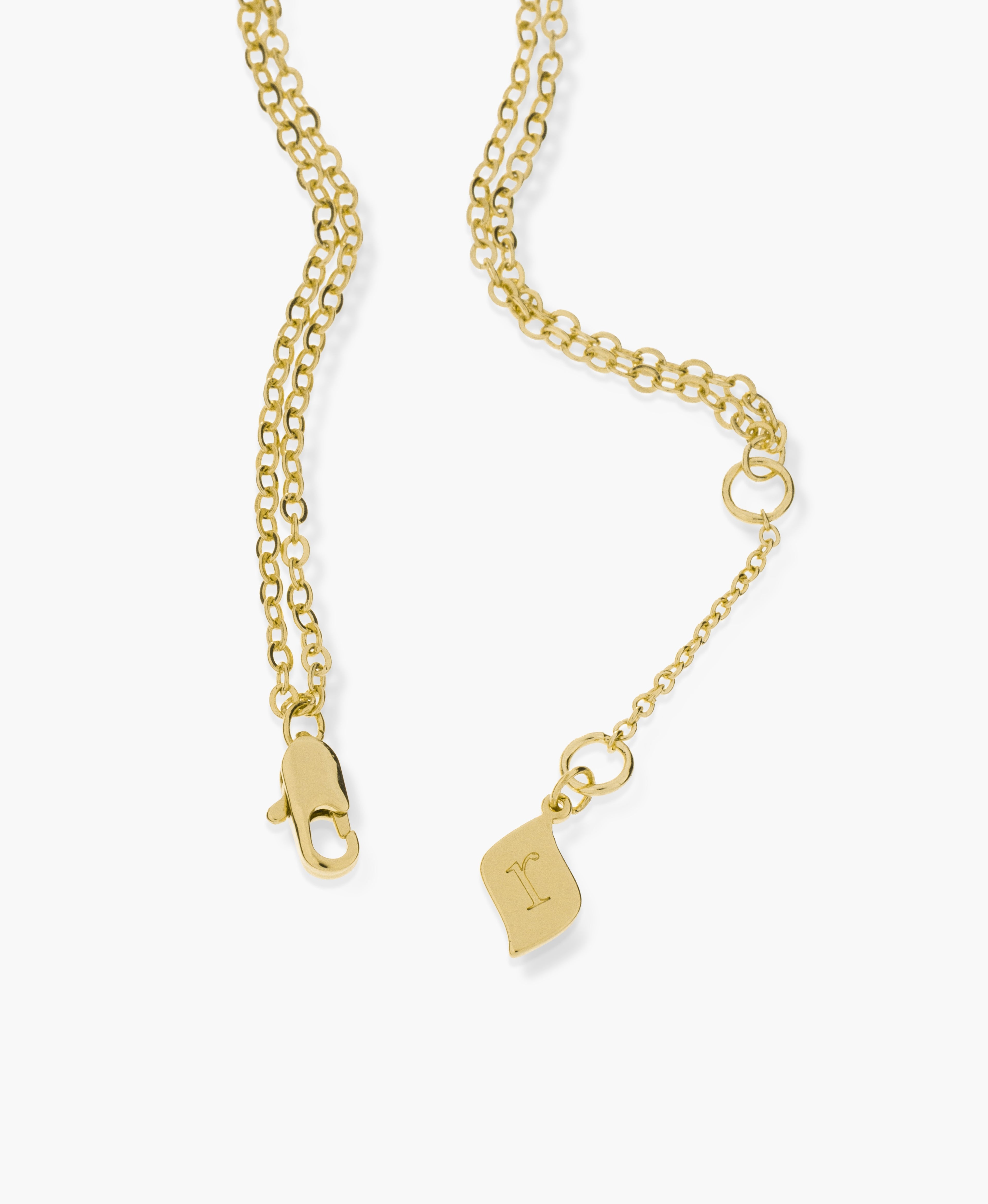 Pavé Circle Double Chain Bracelet