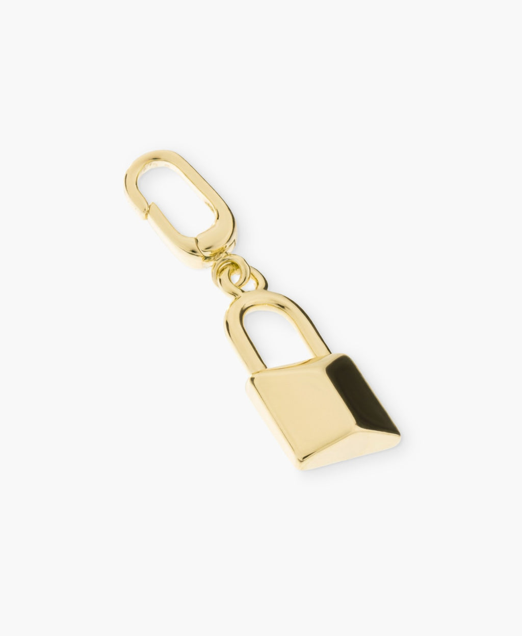 Gold Padlock charm