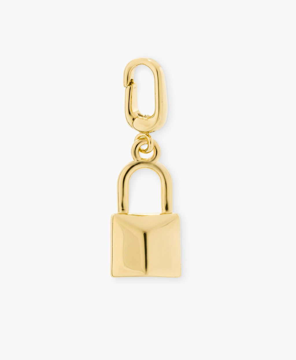 Gold Padlock charm