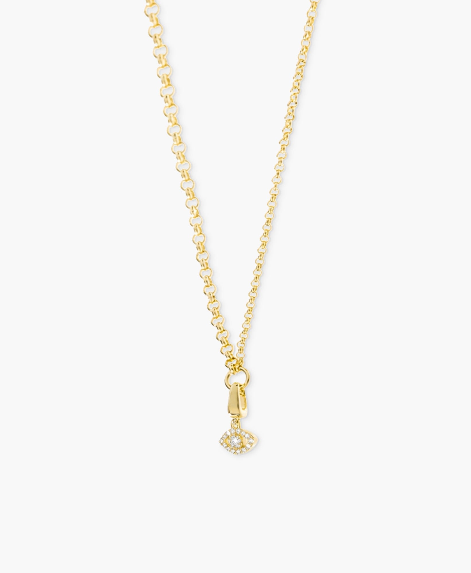 Pavé Eye Clip Charm