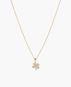 Pavé Clover Clip Charm