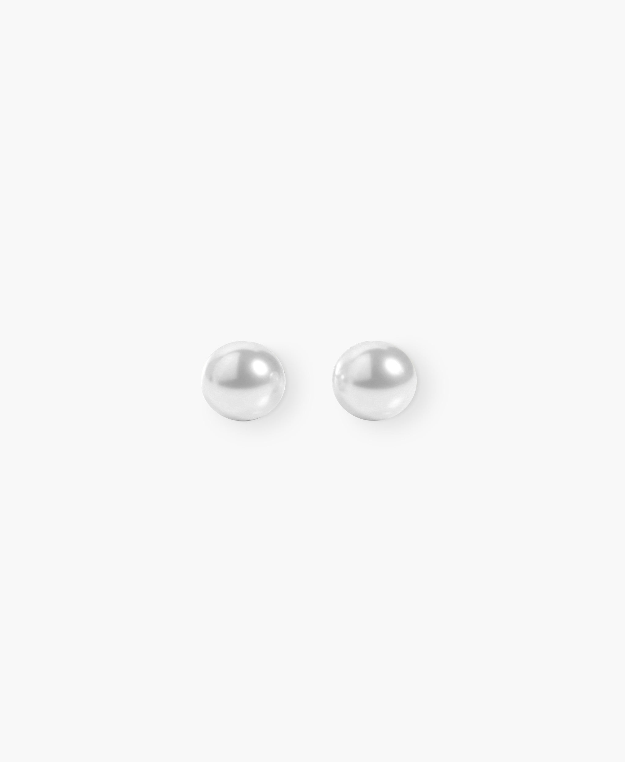 Ivory Freshwater Pearl Studs Earrings