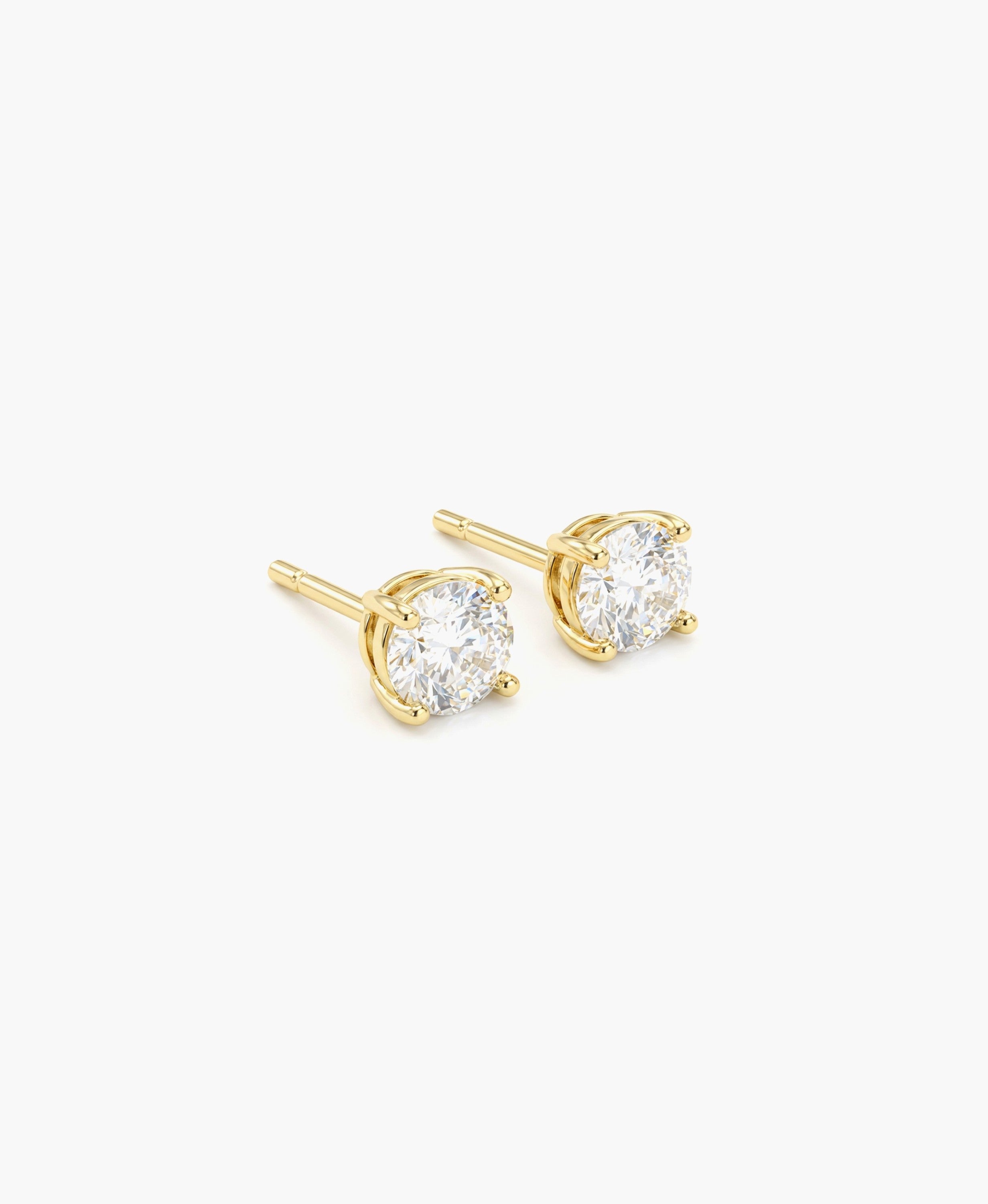 Diamond CZ Studs Earrings