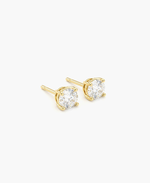 Diamond CZ Studs Earrings