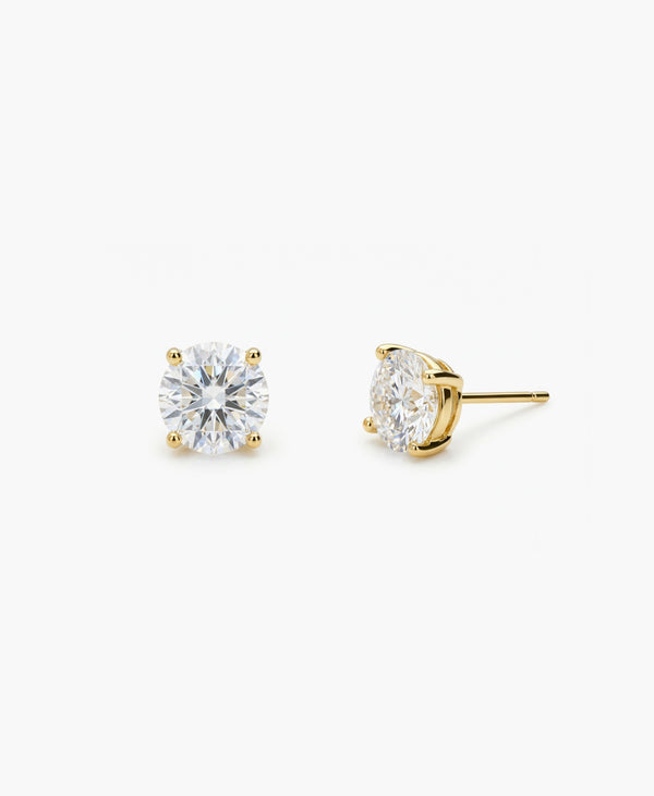 Diamond CZ Studs Earrings