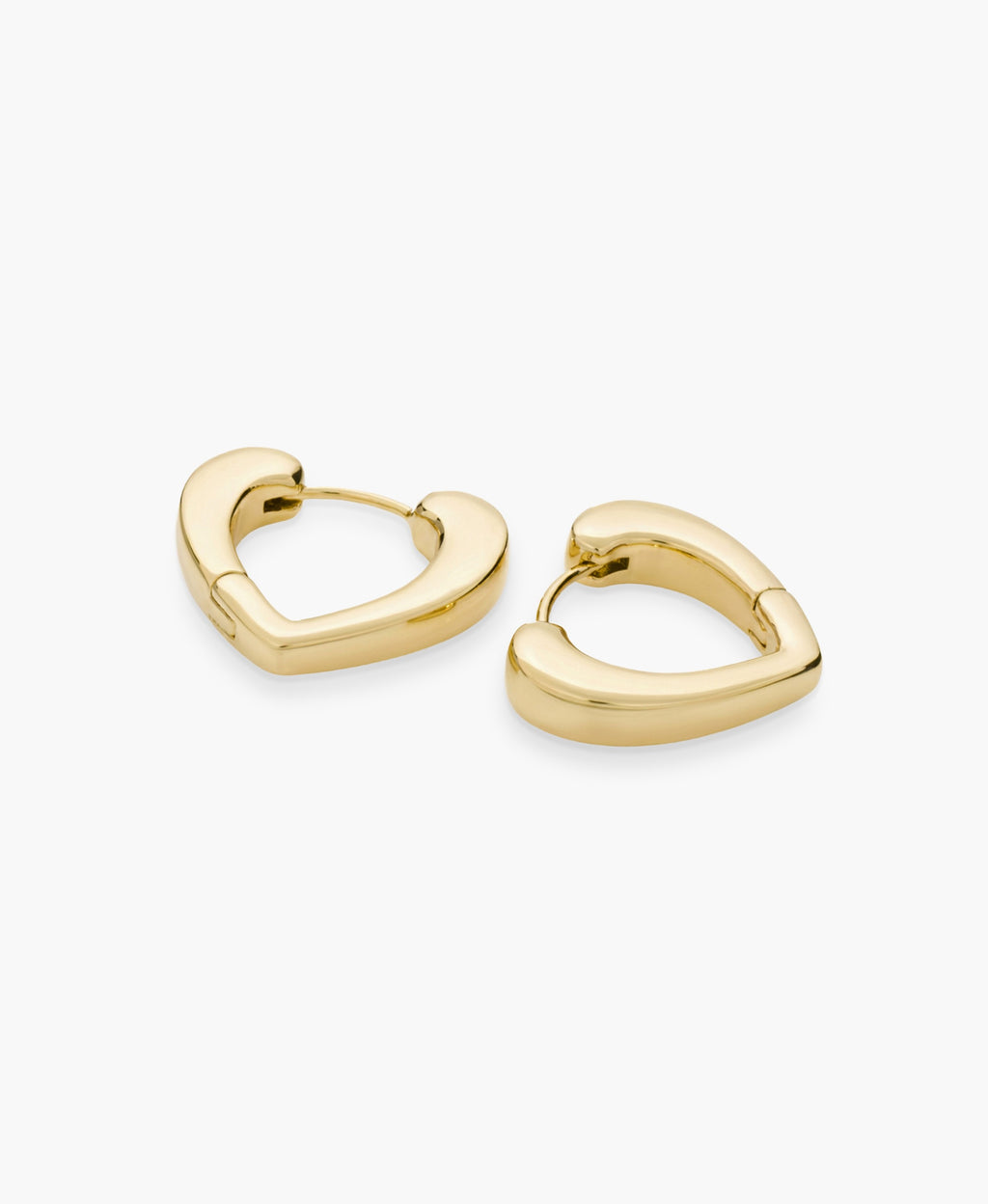 Heart Hoop Earrings