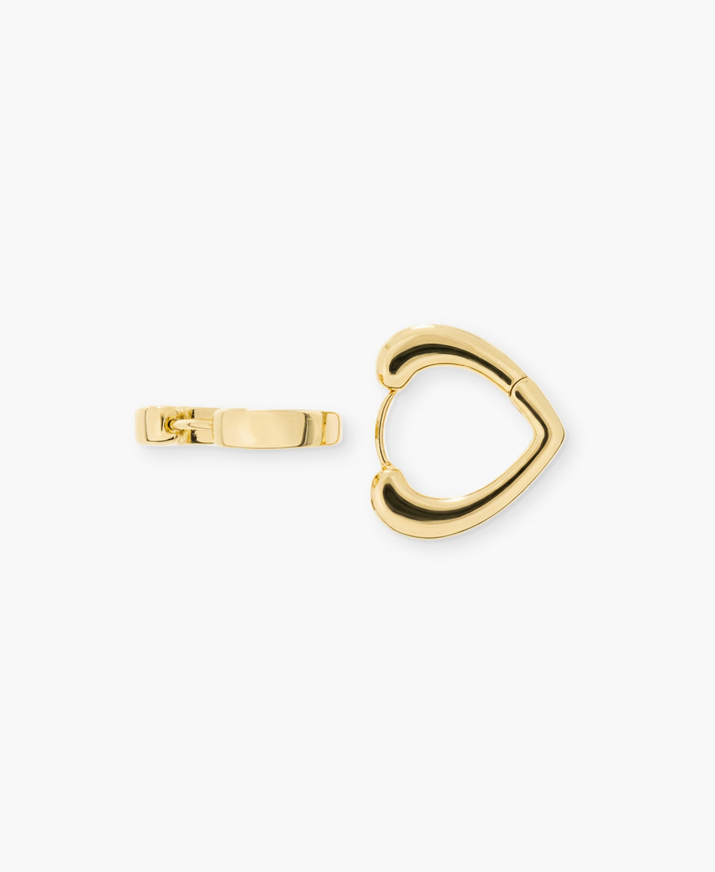 Heart Hoop Earrings