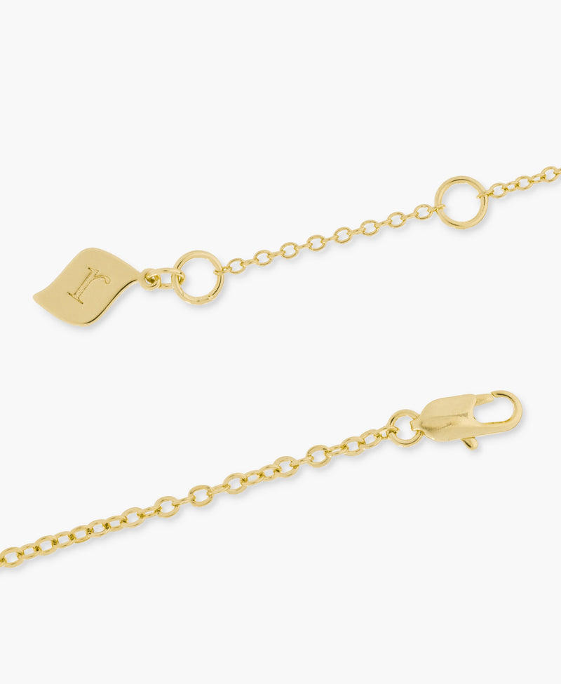 CZ Solitaire Chain Necklace