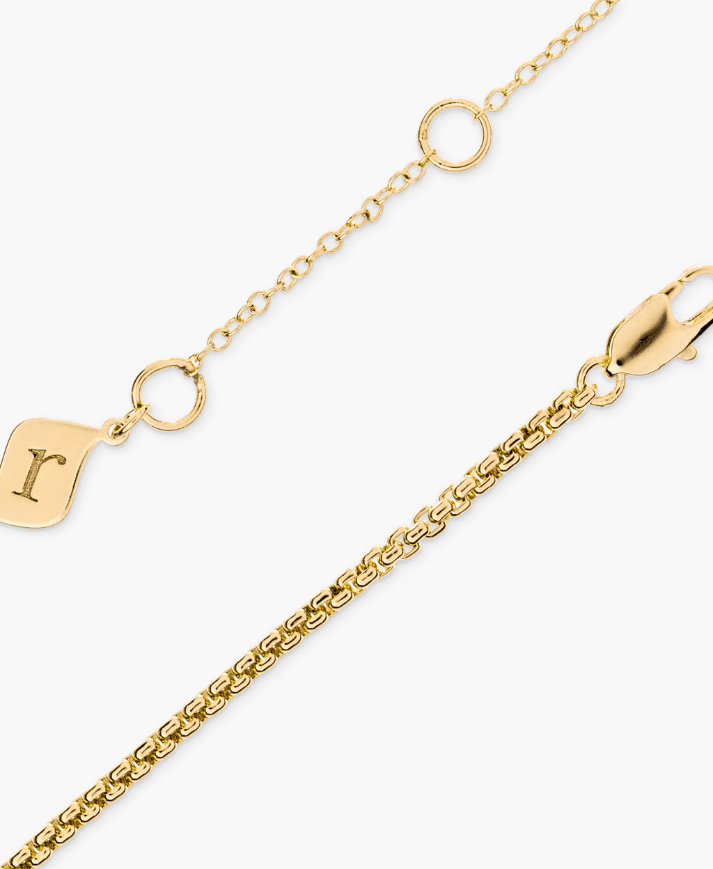 Round Box Chain Necklace