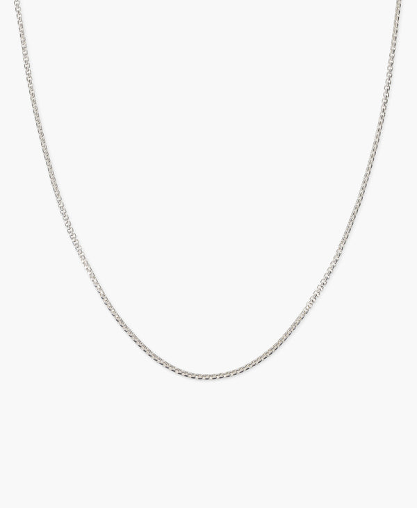 Round Box Chain Necklace
